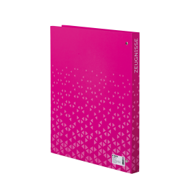 Zeugnisringbuch Karton 10 Hüll en pink