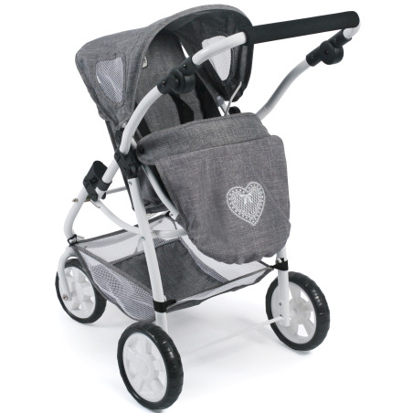 3 in 1 Kombi EMOTION ALL IN Jeans grey - Puppenwagen