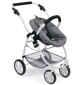 3 in 1 Kombi EMOTION ALL IN Jeans grey - Puppenwagen