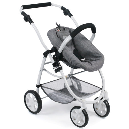3 in 1 Kombi EMOTION ALL IN Jeans grey - Puppenwagen