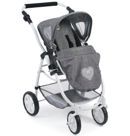 3 in 1 Kombi EMOTION ALL IN Jeans grey - Puppenwagen