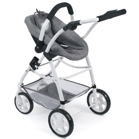 3 in 1 Kombi EMOTION ALL IN Jeans grey - Puppenwagen