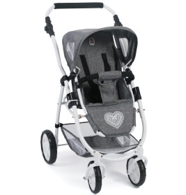 3 in 1 Kombi EMOTION ALL IN Jeans grey - Puppenwagen