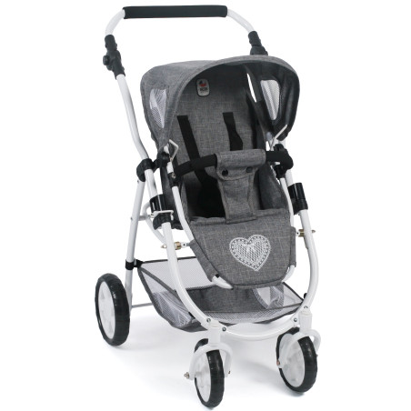 3 in 1 Kombi EMOTION ALL IN Jeans grey - Puppenwagen
