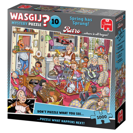 Wasgij Retro Mystery 1000 T. Endlich Frühling!