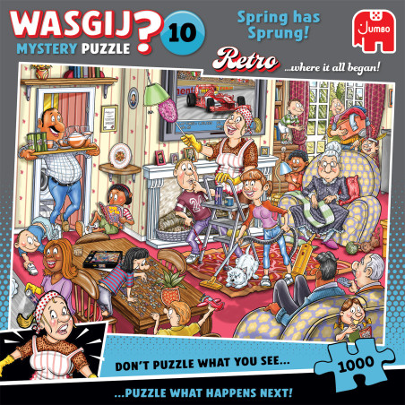 Wasgij Retro Mystery 1000 T. Endlich Frühling!
