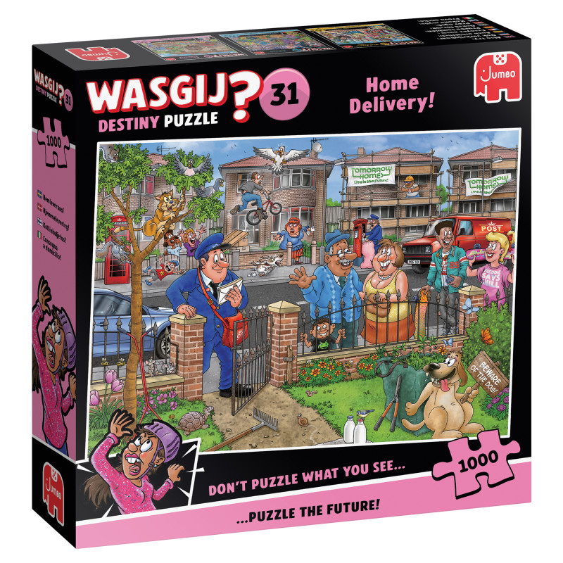 Wasgij Destiny 31 Lieferung frei Haus 1000 Teile