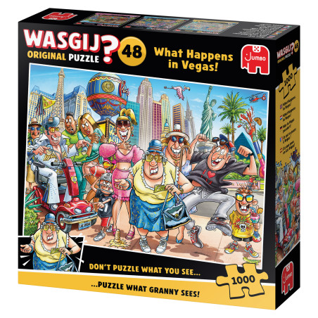 Wasgij Original 48 - Was in Vegas passiert - 1000 Teile