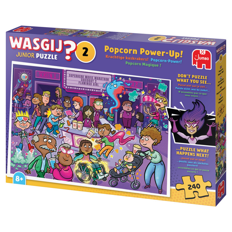 Wasgij Junior 2 -Popcorn Power 240 Teile
