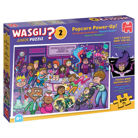 Wasgij Junior 2 -Popcorn Power 240 Teile