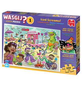 Wasgij Junior 1 - Eiskalter Schrecken  - 240 Teile