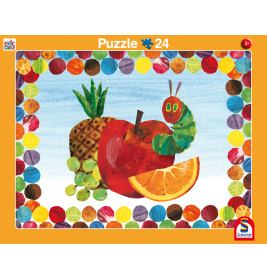 Puzzle 2erSet Raupe Nimmersatt 16/24 Teile