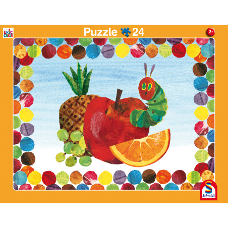 Puzzle 2erSet Raupe Nimmersatt 16/24 Teile