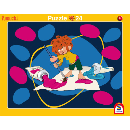 Selecta Puzzle 2er-Set Pumuckl – 24 & 40 Teile für Kinder ab 4 Jahren