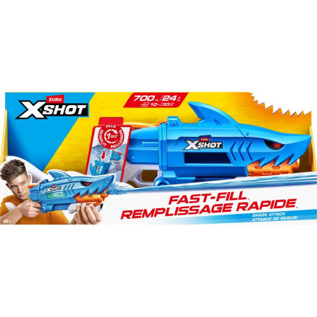 ZURU XSHOT Water - Fast-Fill Shark Attack