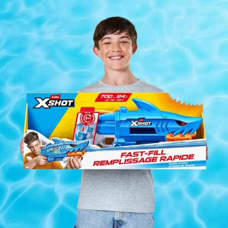 ZURU XSHOT Water - Fast-Fill Shark Attack