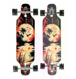 Madd Gear Skateboard Drop Through 31 Twilight Lagoon – 31 Zoll | Carving & Cruising | Stylisches Design