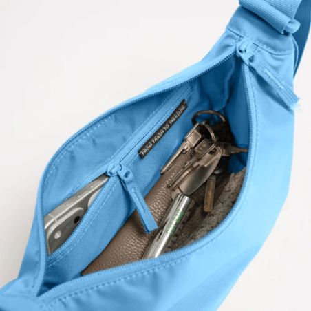 GOT BAG. Moon Bag Small Aqua – Recyceltes Ocean Impact Plastic, wasserabweisend