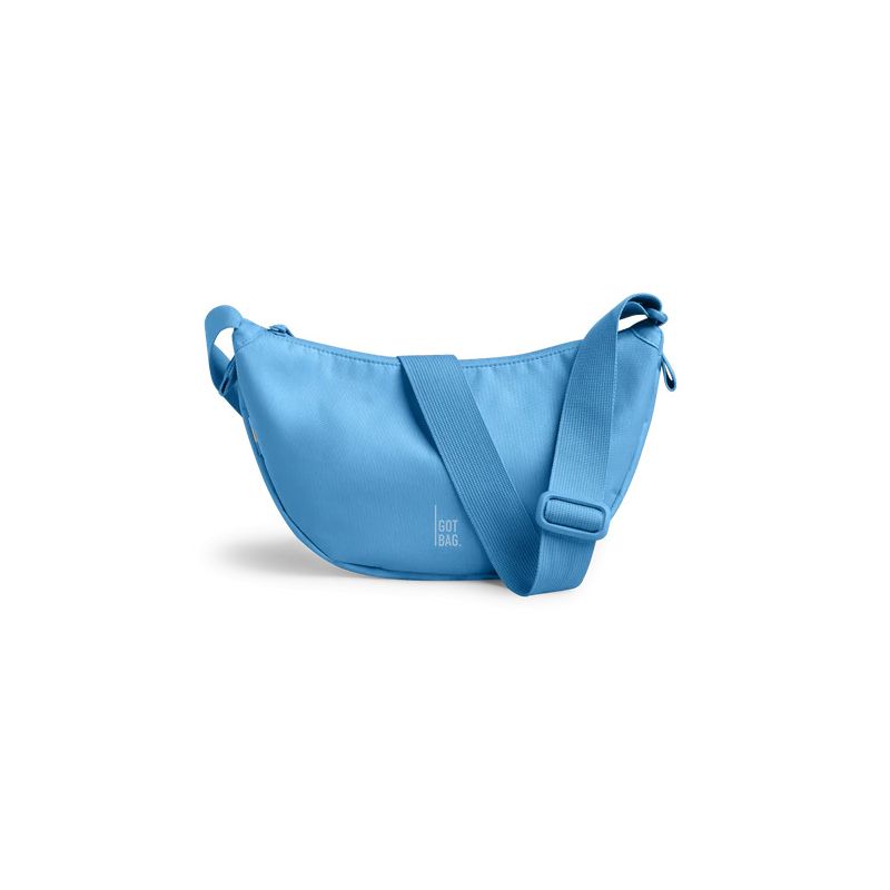 GOT BAG. Moon Bag Small Aqua – Recyceltes Ocean Impact Plastic, wasserabweisend