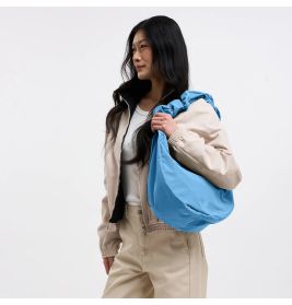 GOT BAG. Moon Bag Ruffle Aqua – Recyceltes Ocean Impact Plastic. Modisch & Nachhaltig