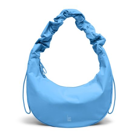 GOT BAG. Moon Bag Ruffle Aqua – Recyceltes Ocean Impact Plastic. Modisch & Nachhaltig