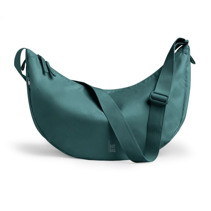GOT BAG. Moon Bag Large Monochrome | Sea Teal | Geräumig & Nachhaltig | 3,5 Liter