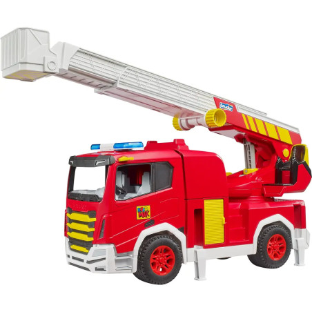 bruder 03472 ROADMAX Feuerwehr-Drehleiter