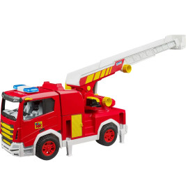 bruder 03472 ROADMAX Feuerwehr-Drehleiter