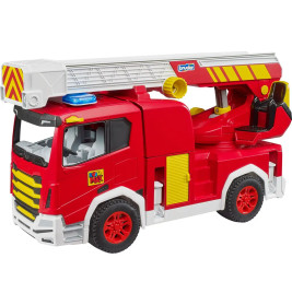 bruder 03472 ROADMAX Feuerwehr-Drehleiter