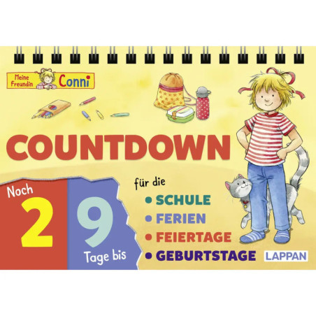 Countdown für die Schule mit Conni