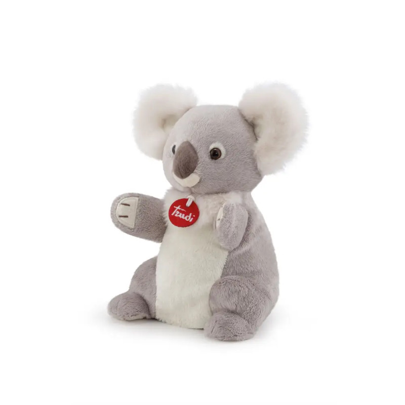 Trudi Puppets 29828 Handpuppe Koala ca. 28 cm (Größe S), Stofftier aus hochwertigen Materialien, seh