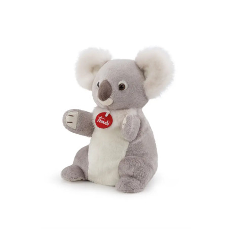 Trudi Puppets 29828 Handpuppe Koala ca. 28 cm (Größe S), Stofftier aus hochwertigen Materialien, seh