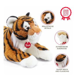 Trudi Puppets 29914 Handpuppe Fuchs ca. 25 cm (Größe S), Stofftier aus hochwertigen Materialien, lie