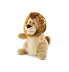 Trudi Puppets 29916 Handpuppe Löwe ca. 25 cm (Größe S), Stofftier aus hochwertigen Materialien, lieb