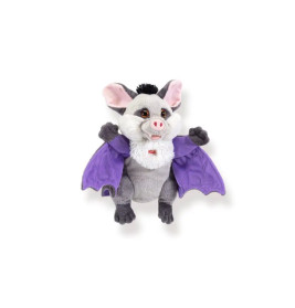 Trudi Puppets 29919 Handpuppe Fledermaus ca. 26 cm (Größe S), Stofftier aus hochwertigen Materialien