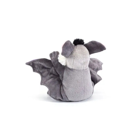 Trudi Puppets 29919 Handpuppe Fledermaus ca. 26 cm (Größe S), Stofftier aus hochwertigen Materialien
