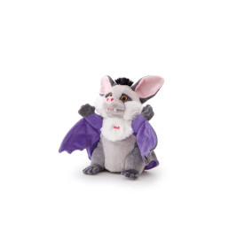 Trudi Puppets 29919 Handpuppe Fledermaus ca. 26 cm (Größe S), Stofftier aus hochwertigen Materialien