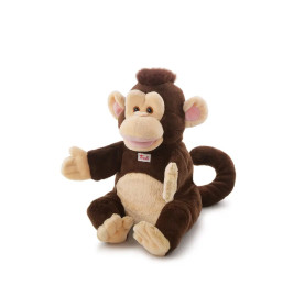 Trudi Puppets 29967 Handpuppe Affe ca. 21 cm (Größe S), Stofftier aus hochwertigen Materialien, lieb