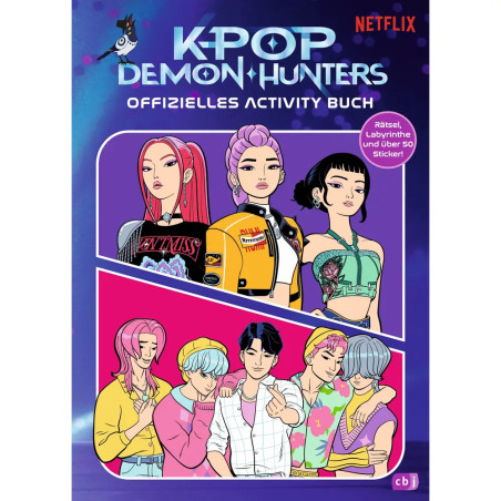 KPop Demon Hunters – Offizielles Activity Buch