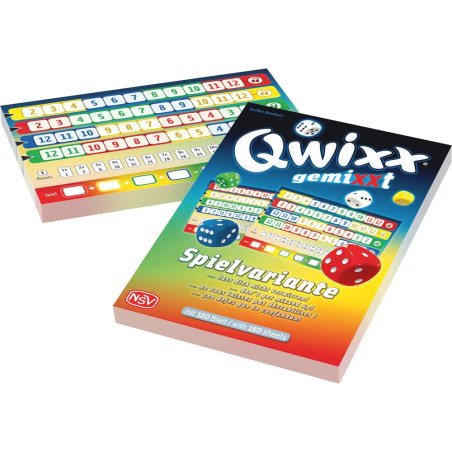 QWIXX GEMIXXT XL - ZUSATZBLÖCKE