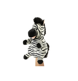 Handpuppe Zebra