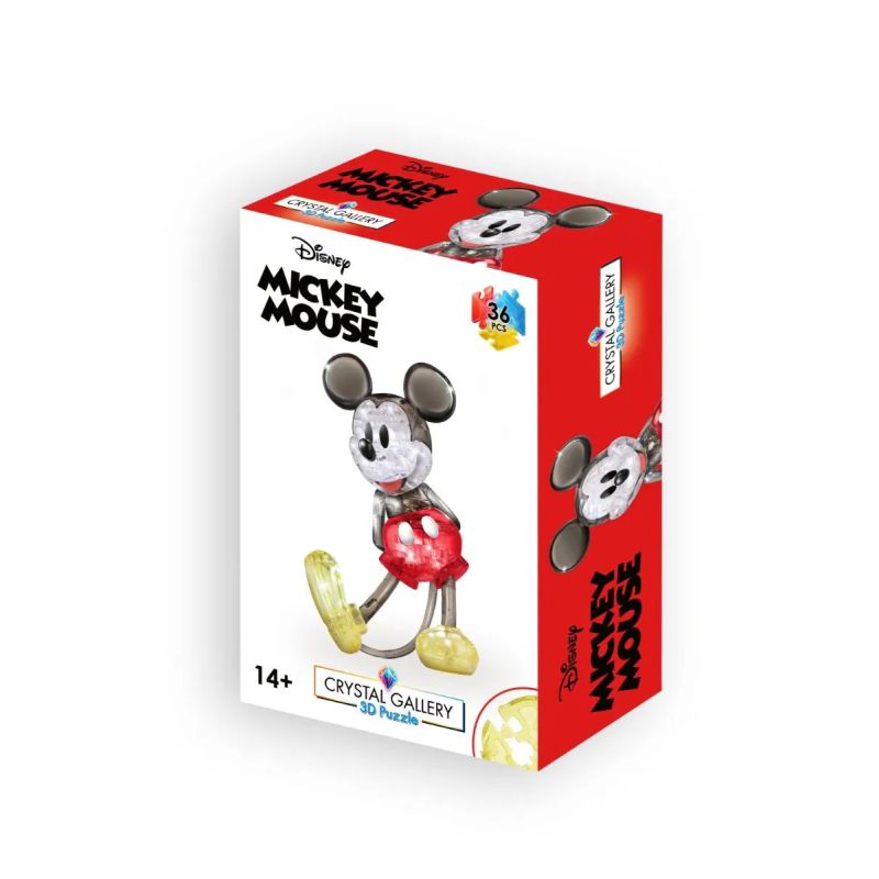 smart games Crystal Gallery Disney Mickey Mouse | 3D-Puzzle glitzernd