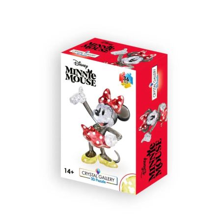 smart games Crystal Gallery Disney Minnie Mouse | Glitzernde 3D-Puzzlefigur