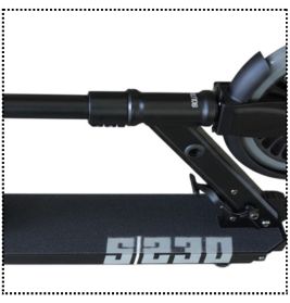 Elements of Emotion Solitary Scooter S-230 Schwarz – Großrad-Scooter für Pendler