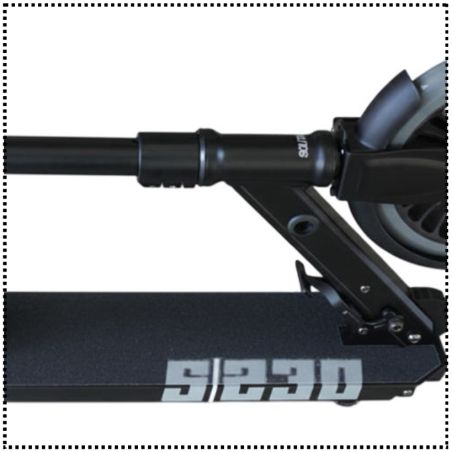 Elements of Emotion Solitary Scooter S-230 Schwarz – Großrad-Scooter für Pendler