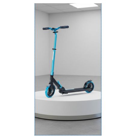Elements of Emotion Solitary Scooter S-200 Schwarz-Blau – Robuster Cityroller ABEC-7
