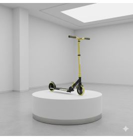 Elements of Emotion Solitary Scooter S-200 Schwarz-Grün – Roller mit ABEC-7 Kugellager