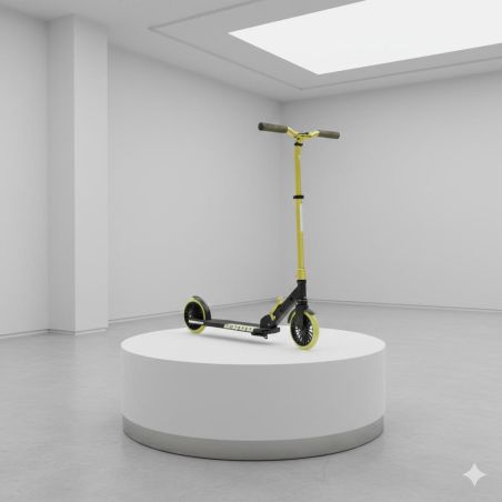 Elements of Emotion Solitary Scooter S-200 Schwarz-Grün – Roller mit ABEC-7 Kugellager