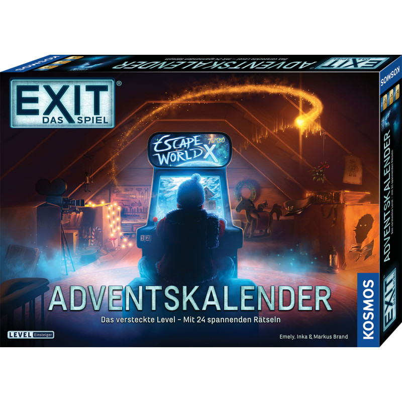 KOSMOS EXIT Adventskalender 2026 – Rätselhafter Escape Room Spaß bis Weihnachten ab 10 J.