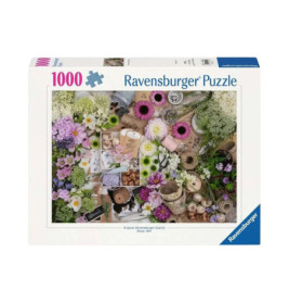 Puzzle Prachtvolle Blumenliebe 1000 Teile